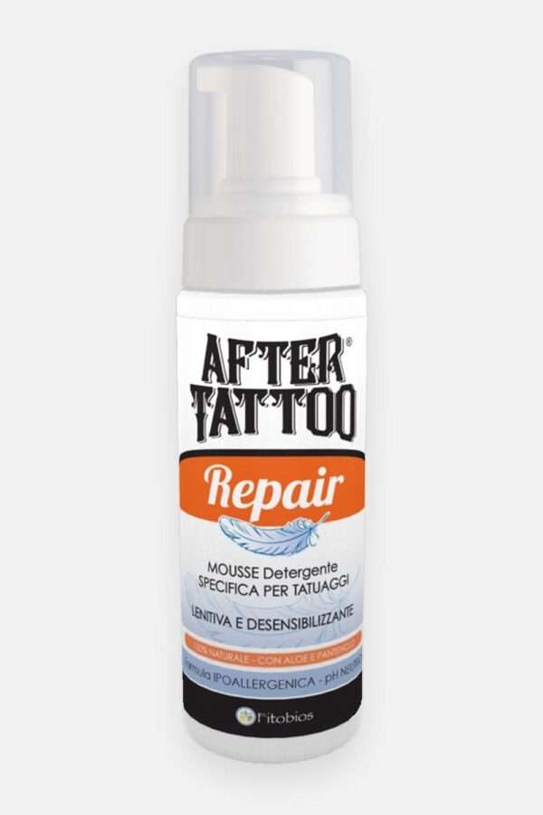 Mousse detergente tatuaggi repair